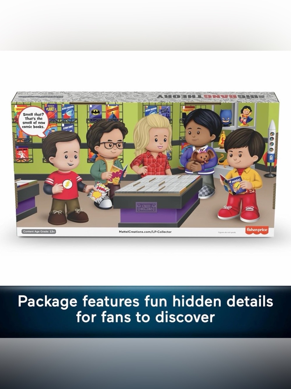 Fisher-Price Little People Big Bang Theory Collector Set - sealed - Picture 4 of 6
